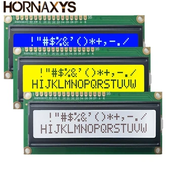 5/10pcs LCD1602 1602 LCD מודול כחול / ירוק צהוב המסך 16x2 תצוגת LCD אופי PCF8574 IIC ממשק I2C 5V עבור arduino