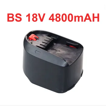 18V4800mAh עבור Li-Ion Akku für 18V Bosch PBA PSB PSR PST בוש הביתה & Garten Werkzeuge (נור fürTypC) AL1830CV AL1810CV AL1815CV