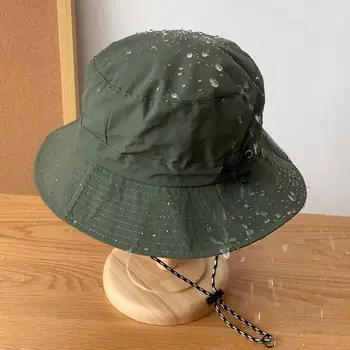 2023New הגנה מפני השמש דיג כובע קיץ קמפינג עמיד למים טיולים כובעים נגד השמש UV כובע הרים כובעי גברים כובע פנמה