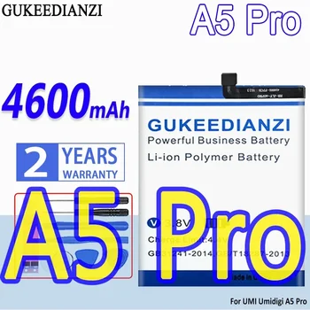 קיבולת גבוהה GUKEEDIANZI סוללה 4600mAh עבור UMI Umidigi A5 Pro A5Pro
