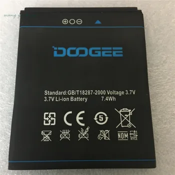 ב-DG350 סוללה 2200mAh טלפון נייד סוללה עבור Doogee DG350 Smartphone Batterie Batterij Bateria